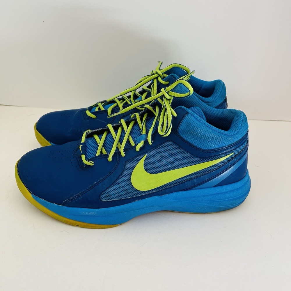 Nike Men's Sneakers Size 9.5 Basketball Overplay Blue 2015